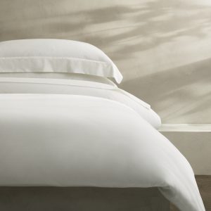 Washed Cotton Percale Duvet Cover