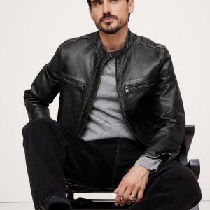 Leather Biker Jacket