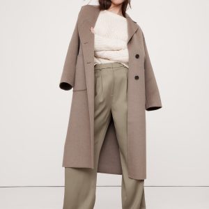 Soho High-Rise Wide-Leg Italian Satin Pant