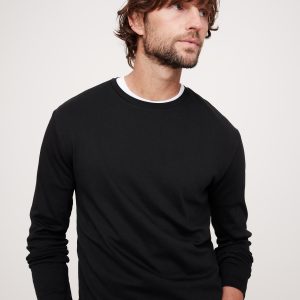 Luxury-Touch Long-Sleeve T-Shirt