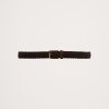 Braided Suede Belt