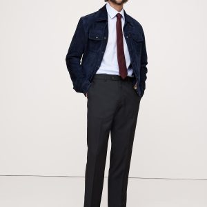 Signature Italian Houndstooth Suit Pant