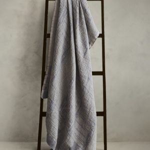 Linen Jacquard Throw