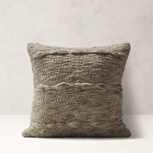 Hand-Carded Merino Pillow