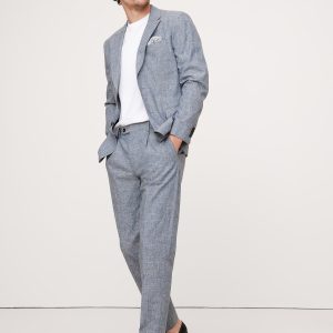 Cotton-Linen Suit Jacket