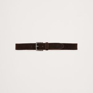 Marin Nubuck Leather Belt