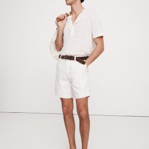 Linen Henley T-Shirt