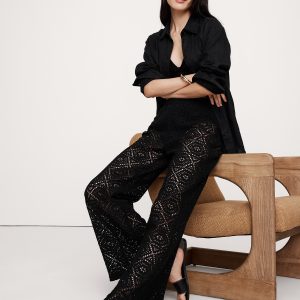 Flared Italian Lace Beach Pant