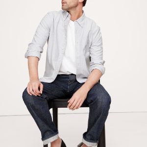 Standard-Fit Oxford Shirt