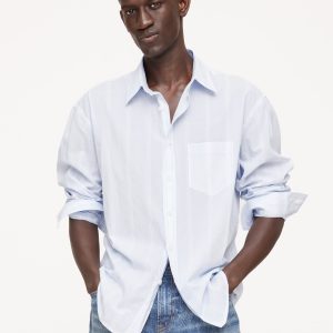 Relaxed-Fit Summerweight Cotton Shirt