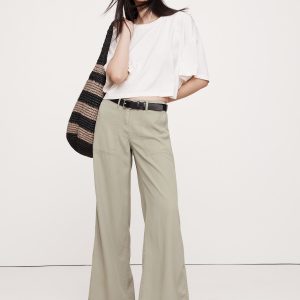 Super-Soft Soma Mid-Rise Wide-Leg Pant