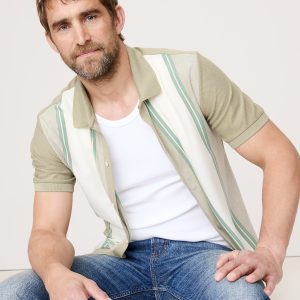 Luxury-Touch Pique Resort Shirt