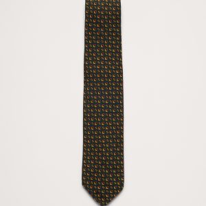 Wool-Silk Blend Tie