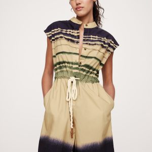 Cotton Poplin Romper