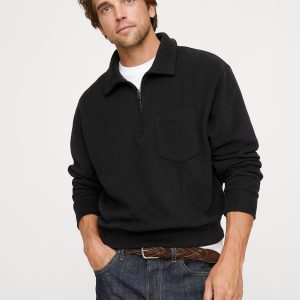Fleece Zip Sweatshirt