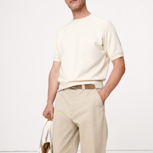 Terry Short-Sleeve Sweatshirt