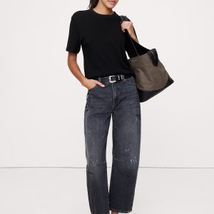 Relaxed Jersey Cotton Crew-Neck T-Shirt