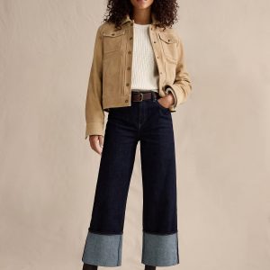 High-Rise Stovepipe Straight Leg Jean