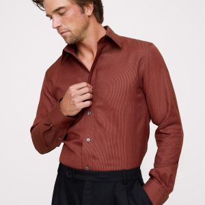 Slim-Fit Wrinkle-Resistant Dress Shirt