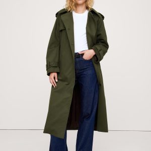 Classic Cotton Trench Coat