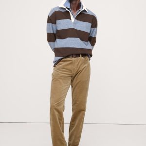 Straight Stretch-Corduroy Traveler Pant
