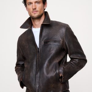 Leather Racing Jacket