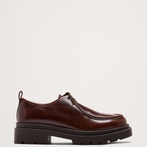 Italian Leather Derby Shoes