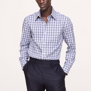 Slim-Fit Wrinkle-Resistant Dress Shirt