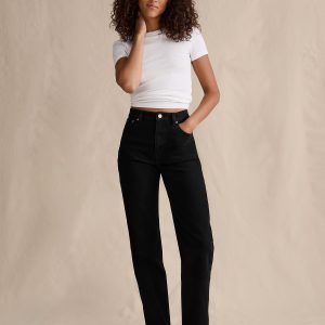 High-Rise 90S Straight Jean