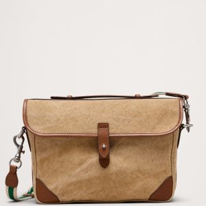 Canvas & Leather Camera Bag