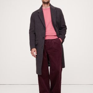 Loose Pleated Corduroy Pant