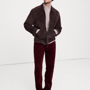 Straight Stretch-Corduroy Traveler Pant