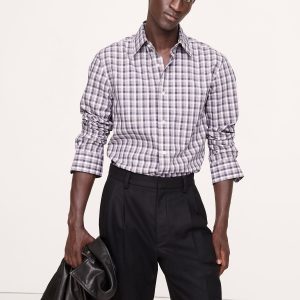 Slim-Fit Wrinkle-Resistant Dress Shirt