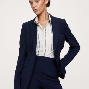 Slim Italian Wool Blazer