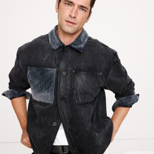 Relaxed-Fit Denim Overshirt