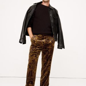 Straight Velvet Pant