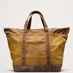 Waxed Canvas Tote by CB Station
