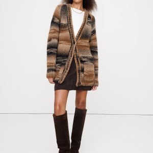 Italian Alpaca-Blend Cardigan