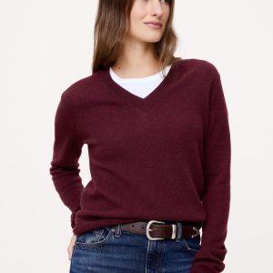 Lightweight Cashmere V-Neck Sweater