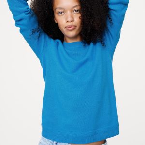 Lightweight Cashmere Crew-Neck Sweater