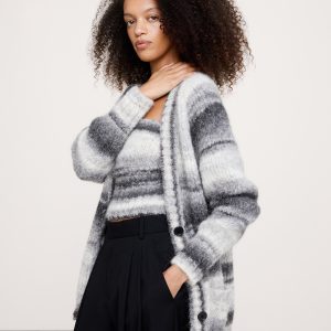 Italian Alpaca-Blend Cardigan